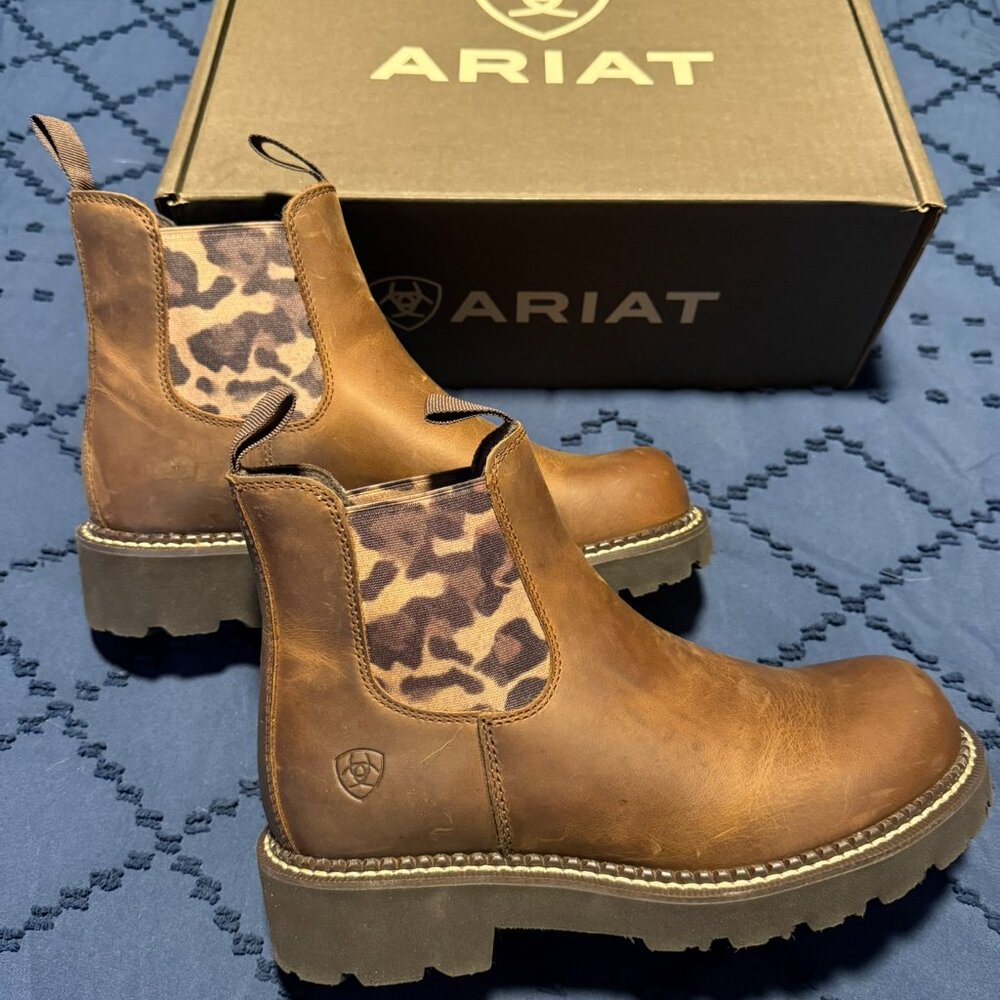 Ariat Women's Fatbaby Twin Gore Boots *NIB* 8 Medium